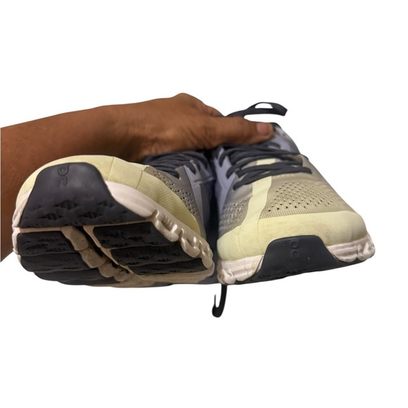 On Running Shoes in purple, yellow and Gray - Picture 11 of 16